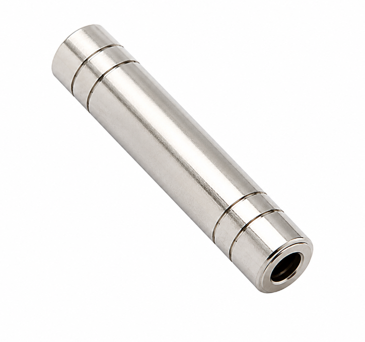 Adaptador Cople Jack 6.3 mm Estéreo Hembra a Hembra Metálico Radox | 705-051