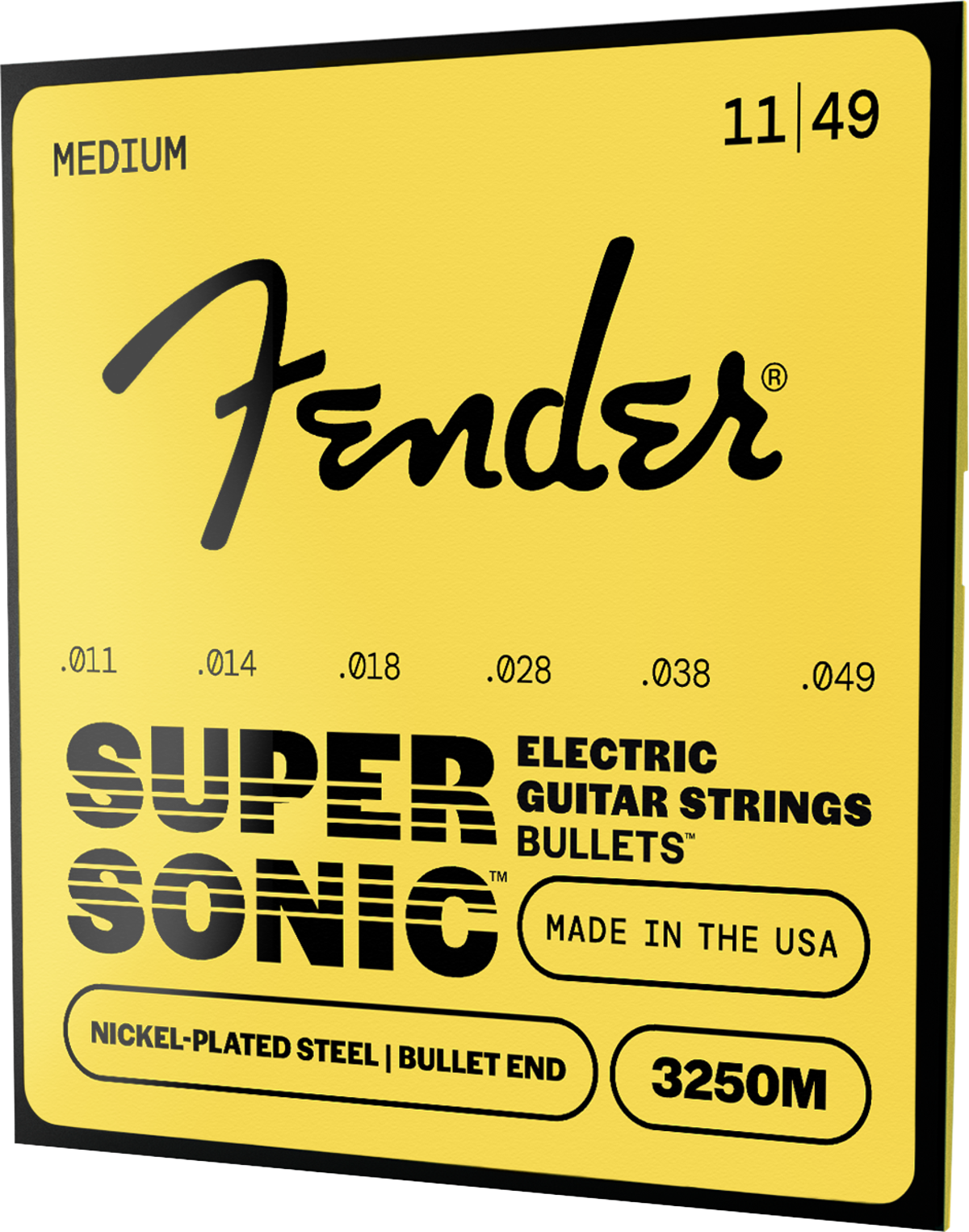 Cuerdas para guitarra SuperSonic™ Bullets™ 3250 de acero niquelado | 0733250408