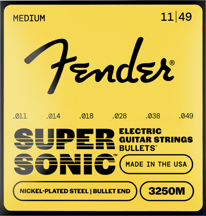 Cuerdas para guitarra SuperSonic™ Bullets™ 3250 de acero niquelado | 0733250408