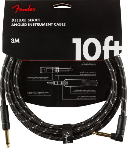 Cable Para Instrumento Fender Serie Deluxe En Tweed 3m