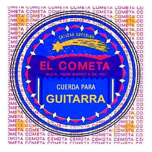 Caja de 6 Cuerdas El Cometa 1a Acero con Borla