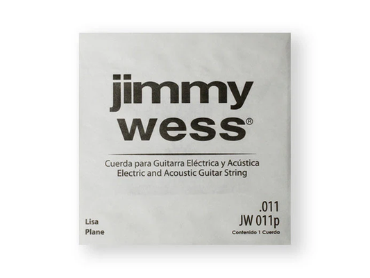 Cuerda Suelta Jimmy Wess .011 Acero Estañado