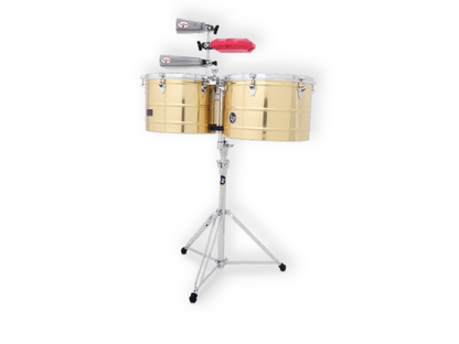 LP LP1516-BZ — Timbales Lp "Prestige" 15" & 16", Bronce Con Atril