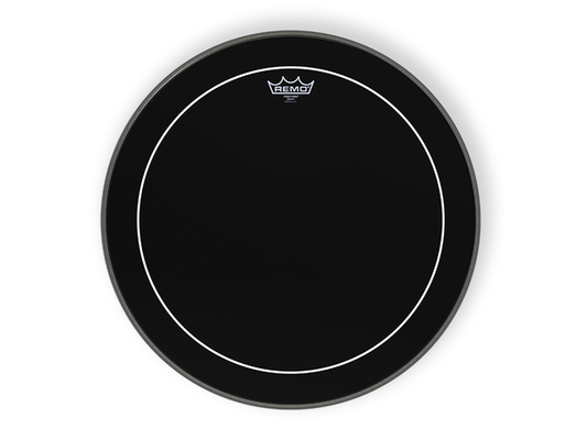 Remo ES-1620-PS — Parche Remo Ebony Pinstripe 20'' Negro