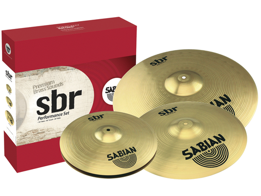 Sabian SBR5003G — Platillos Sabian Sbr Performance Set 14''/16''/20'' + 10''