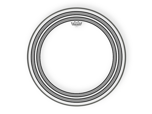 Remo PW-1322-00- — Parche Remo Powersonic 22'' Transparente