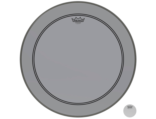 Remo P3-1322-CT-SM — Parche Remo Colortone™ Powerstroke® 3 22'', Gris