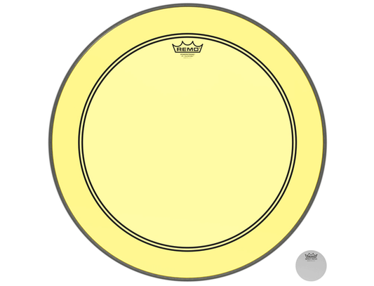 Remo P3-1322-CT-YE — Parche Remo Colortone™ Powerstroke® 3 22'', Amarillo