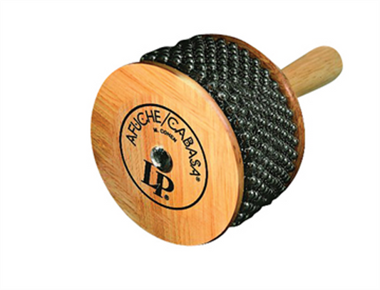 LP LP234B — Cabasa Lp Afuche Large, Mango Y Cilindro De Madera