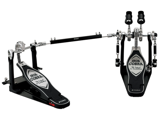 Tama HP900RWN — Pedal Doble Tama ''Iron Cobra-Rolling Glide'' Para Bombo Con Estuche
