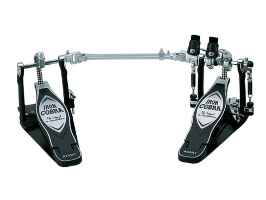 Tama HP900PWNMR — Pedal Doble Tama "Iron Cobra - Power Glide" Con Barra De Conexión Mirror Con Funda
