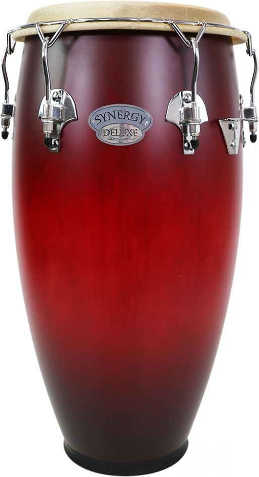 Juego de Congas 10″ y 11″ Synergy Deluxe Vino Mate C/ Soport 2350-wb