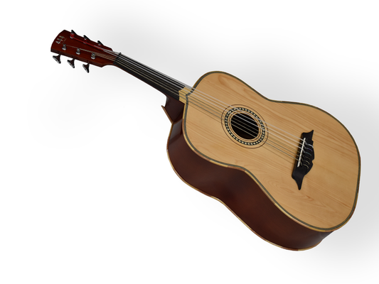Guitarrón Mexicano Tres Pinos TPGU-100 Linden con Funda Mariachi