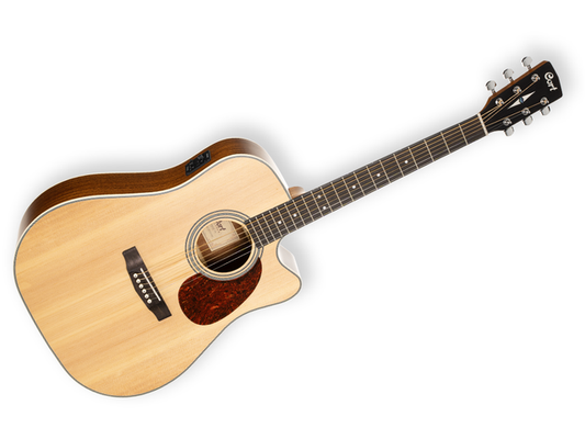 Cort MR600F NS — Guitarra Electroacustica Cort Natural Mate