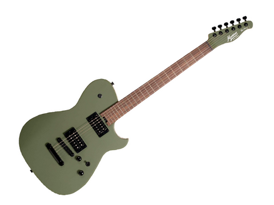 Guitarra Eléctrica Cort Matt Bellamy Signature Muse Verde Olivo Mate