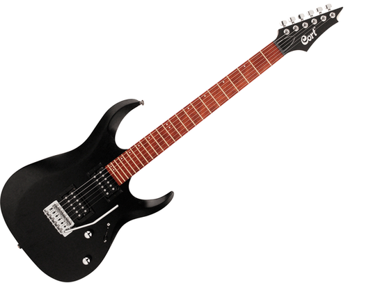 Cort X100 OPBK — Guitarra Electrica Cort ''X'' Negro Mate