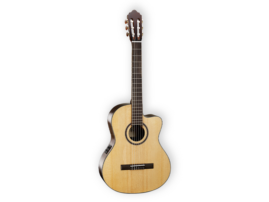 Cort AC160CF NAT — Guitarra Electroacustica Cort Natural
