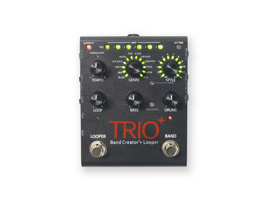 Pedal Digitech Trio+ Acompañante de Banda Automático con Adaptador