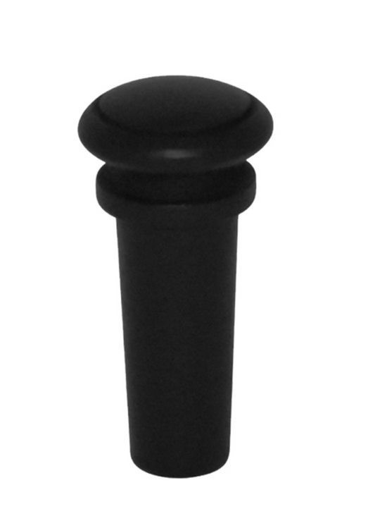 Boton P/ Cordal de Violin Negro C/ Laton Pin-anillo Bhargava Bot51l