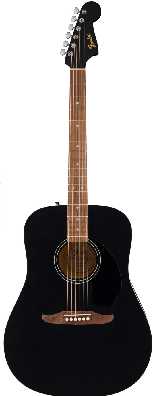 Guitarra Acústica Fender California Debut Redondo Negra