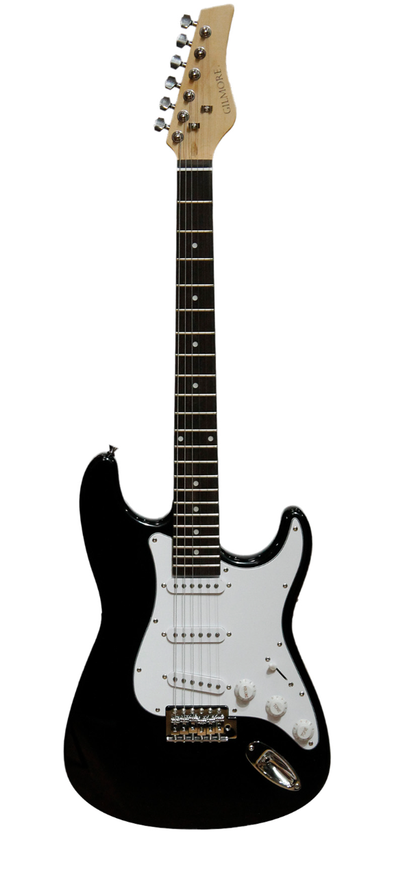 Guitarra Eléctrica Gilmore Stratocaster Negra