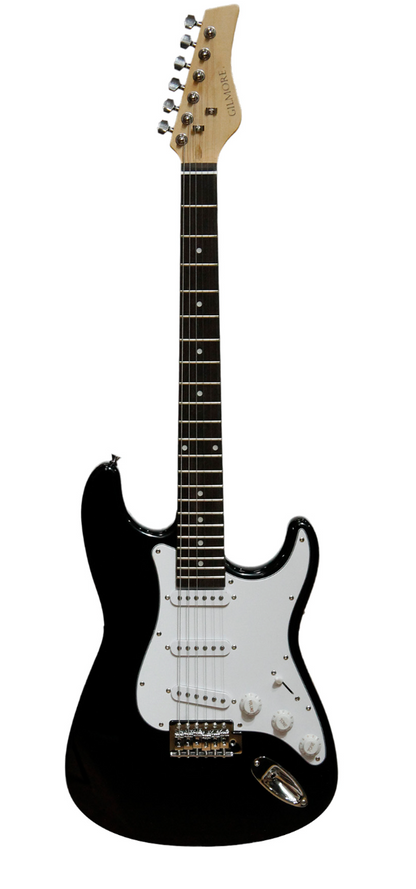 Guitarra Eléctrica Gilmore Stratocaster Negra