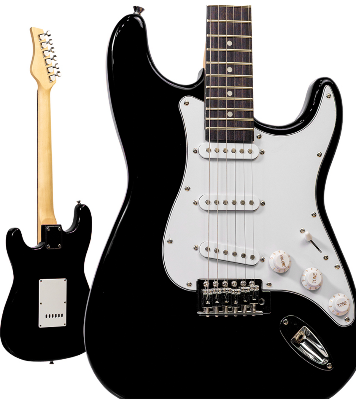 Guitarra Eléctrica Gilmore Stratocaster Negra
