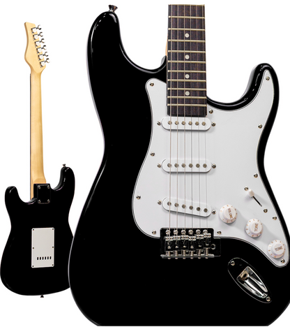 Guitarra Eléctrica Gilmore Stratocaster Negra