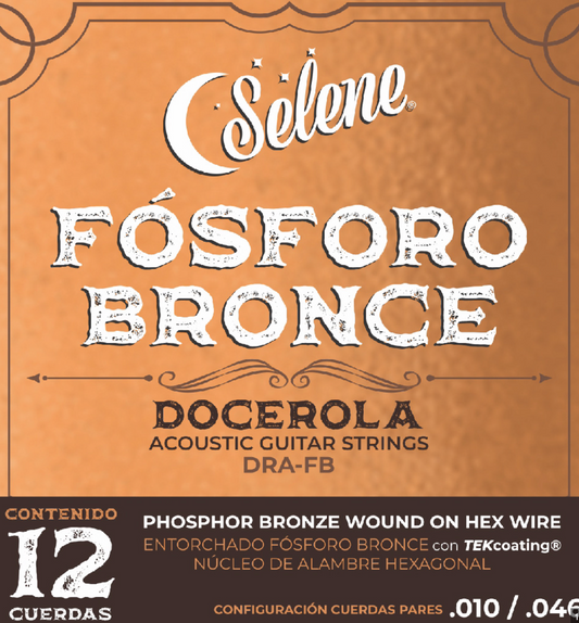 Encordadura Acero Estañado Fósforo Bronce Dra-FB