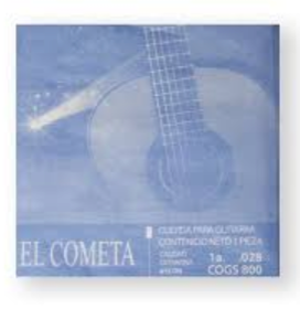 Cuerda para Guitarra el Cometa Nylon 1a