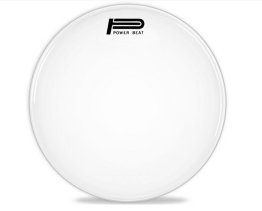 Parche Power Beat 6" blanco liso