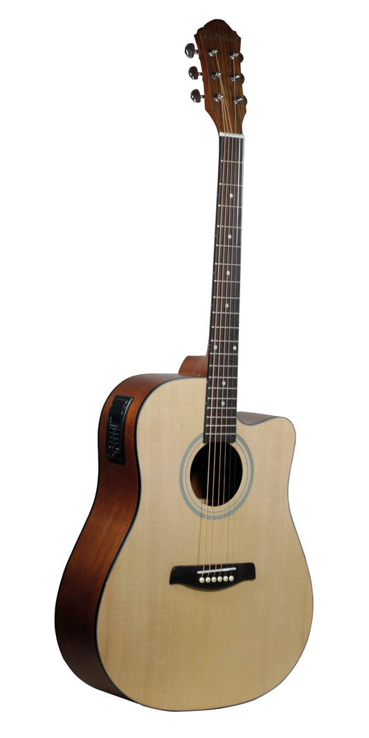 Guitarra Electroacústica La Sevillana TX-100CEQ