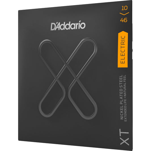 Encordadura D'Addario XTE1046 Guitarra Eléctrica Titanio .010-.046
