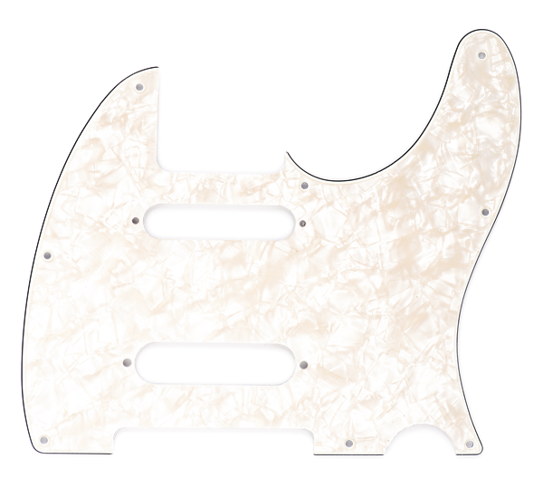 Pickguard Fender para Telecaster Deluxe Nashville Blanco