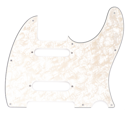 Pickguard Fender para Telecaster Deluxe Nashville Blanco