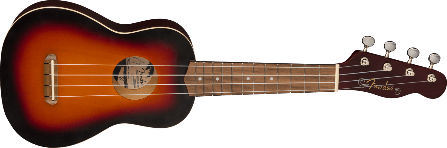 Ukulele Fender Soprano Venice Sunburst