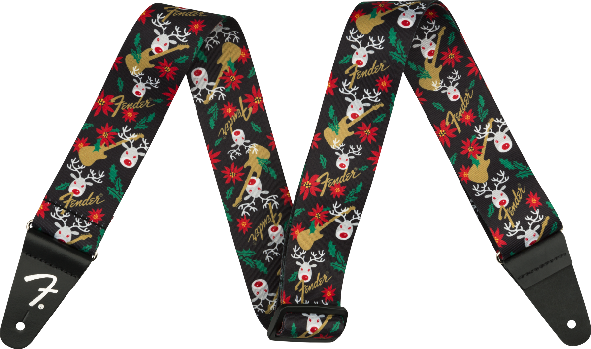 Correa de Guitarra Fender Ugly Christmas Sweater Reindeer