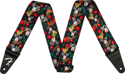 Correa de Guitarra Fender Ugly Christmas Sweater Reindeer