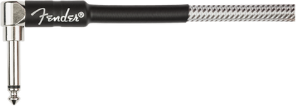 Cable Fender en Espiral Serie Professional, Tweed Blanco, 30 ' 9m.
