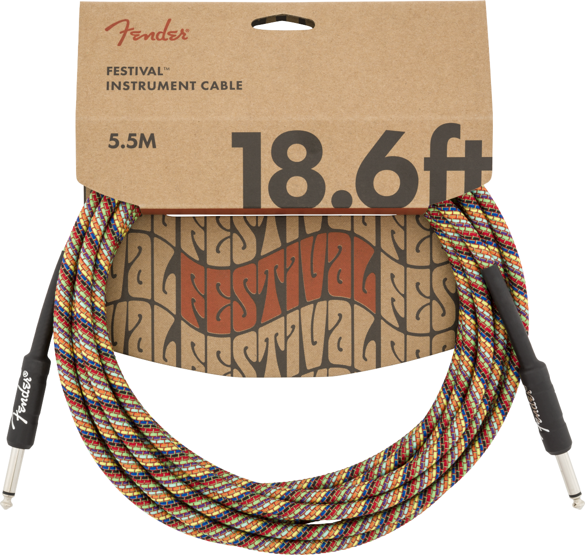 Cable Fender para Instrumento 18.6' Rainbow