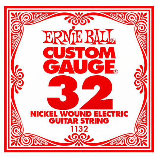 Cuerda Suelta Ernie Ball Custom Guitarra Eléctrica .032