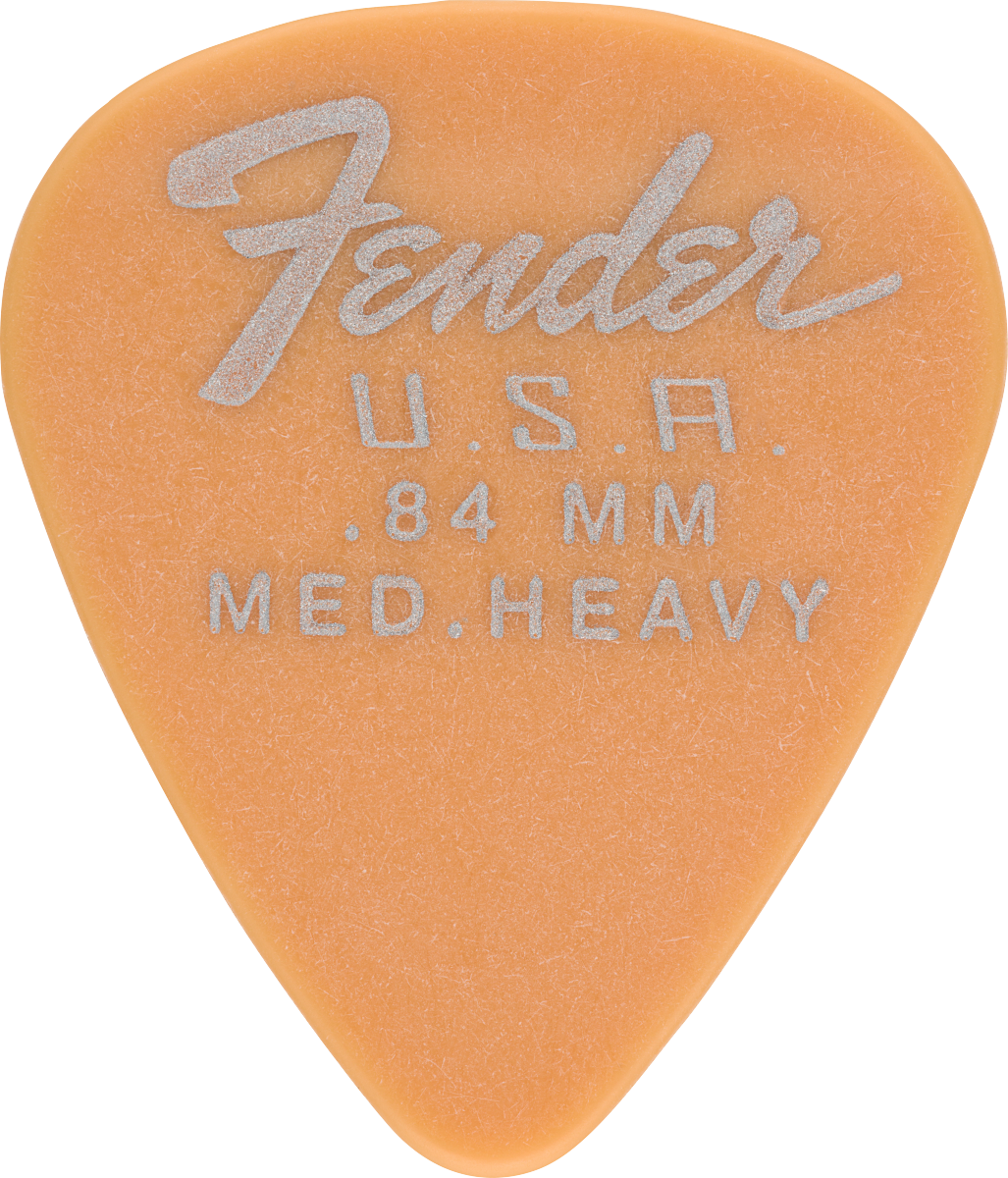 Puas para Guitarra Fender Paquete de 12 Piezas Dura-tone Derlin .84mm Nylon