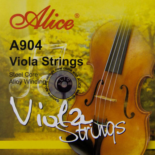 Encordadura Viola 15"-16" Alice Acero A904