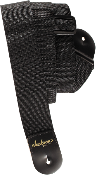 Correa de Guitarra Jackson 2 Pulgadas Poly Negro