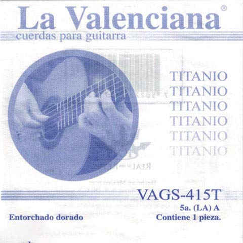 Cuerda Suelta La Valenciana Guitarra Clásica 5a Nylon Titanio