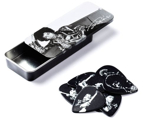 Puas Dunlop Jimi Hendrix Portrait (12 Piezas) con Estuche.