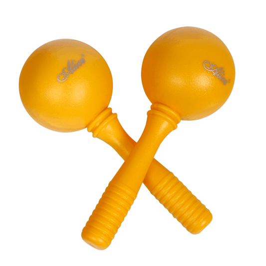 Maracas Color Amarillo Par Alice A045m/yw