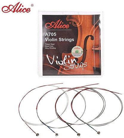 Juego de Cuerdas Alice para Violín A705