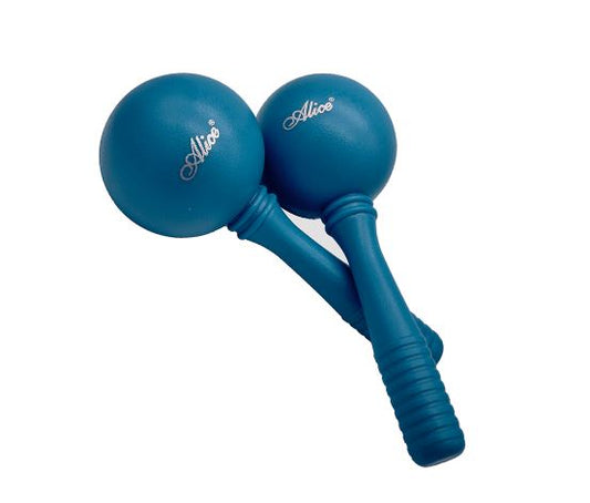 Maracas Color Azul Par Alice A045m/bl