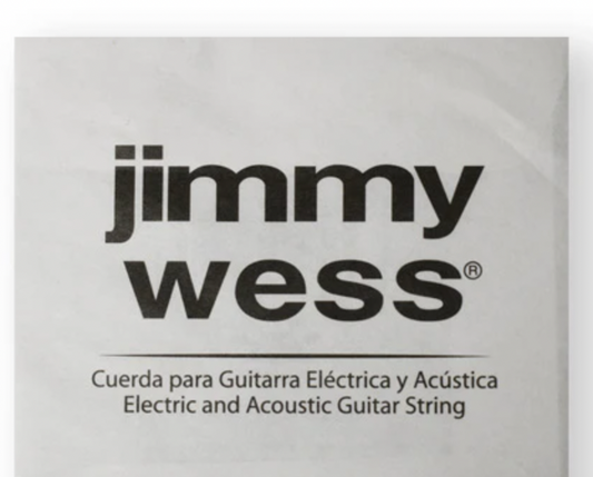 Paquete de Cuerdas Jimmy Wess Guitarra Acústica .028 Bronce Fosforado
